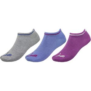 imagePUMA Womens 6 Pack Runner SocksPurpleBlueGrey
