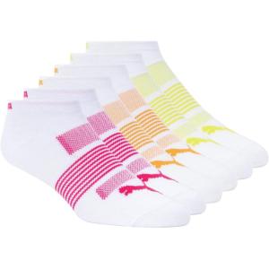 imagePUMA Womens 6 Pack Runner SocksWhite