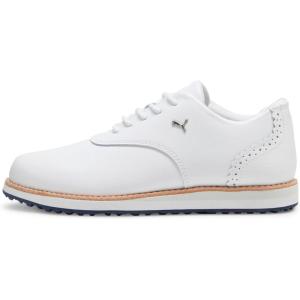 imagePUMA Womens Avant Golf ShoesPuma Whitedeep Navysand Dune