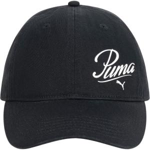 imagePUMA Womens Behold Washed Cotton Twill Adjustable Baseball CapBlack