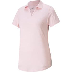 imagePUMA Womens Cloudspun Free PoloParfait Pink Heather