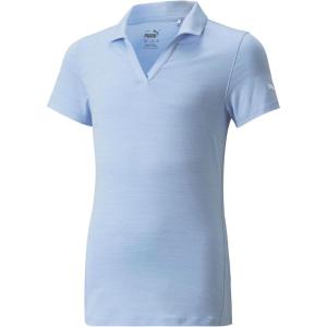 imagePUMA Womens Cloudspun Free PoloSerenity Heather