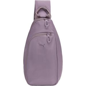 imagePUMA Womens Myriad Sling Sporty HandsFree Bag with Reversible Strap ampamp Dual Compartments Black One SizePlum Jam