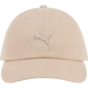 imagePUMA Womens Tonal Jumpcat Washed Cotton Twill Adjustable Baseball CapGranola