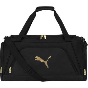 imagePUMA unisex adult Evercat Accelerator Duffel BagsBlackGold