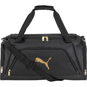 imagePUMA unisex adult Evercat Accelerator Duffel BagsNew GoldBlack