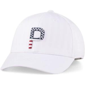 imagePuma Golf 2022 Womens Pars and Stripes P Classic Adj Hat Womens Bright White One Size