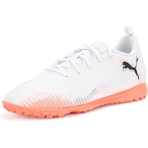 imagePuma UnisexChild Future Play Turf Training Soccer Cleats SneakerWhiteblackglowing Red Ah25