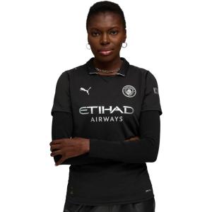 imageWomens Manchester City FC 202526 Replica Away Soccer Jersey  Black