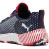 imagePUMA Golf Mens Puma X Volition Fusion Crush Sport SneakerDeep Navystrong Red