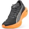 imagePUMA Mens Deviate Nitro 3 Running ShoesDusky GrayHeat Fire