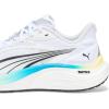 imagePUMA Mens Electrify Nitro Running Shoes SneakerPuma Whitemint Meltspeed Blue