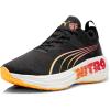 imagePUMA Mens Foreverrun Nitro SneakerPuma BlackSun StreamSunset Glow