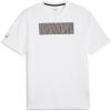 imagePUMA Mens Formula 1 Graphic Logo TShirtPuma White