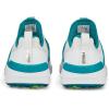 imagePUMA Mens Ignite Articulate Golf ShoePuma Whitepuma Silvergreen Lagoon