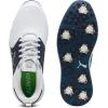 imagePUMA Mens Ignite Elevate 2 Tour Golf ShoesPuma Whitedeep Navy