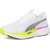 imagePUMA Mens Velocity Nitro 3 Running Shoes SneakerPuma WhitePure MagentaYellow Alert
