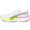 imagePUMA Mens Velocity Nitro 3 Running Shoes SneakerPuma WhitePure MagentaYellow Alert
