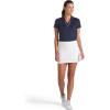 imagePUMA Womens Cloudspun Piped Ss PoloDeep Navy