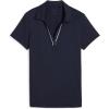 imagePUMA Womens Cloudspun Piped Ss PoloDeep Navy