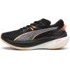 imagePUMA Womens Deviate Nitro 3 Fade Running Sneakers Shoes  OrangeBlack