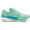 imagePUMA Womens Deviate Nitro 3 Fade Running Sneakers Shoes  OrangeMint MeltSpeed Blue