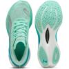 imagePUMA Womens Deviate Nitro 3 Fade Running Sneakers Shoes  OrangeMint MeltSpeed Blue