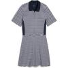 imagePUMA Womens Kassidy Stripe Ss DressDeep Navywhite Glow