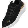 imagePUMA Womens Softride Harmony Cross Training Shoes WhiteBlack 75Puma BlackWarm WhitePuma Gold 06