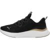 imagePUMA Womens Softride Harmony Cross Training Shoes WhiteBlack 75Puma BlackWarm WhitePuma Gold 06