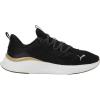 imagePUMA Womens Softride Harmony Cross Training Shoes WhiteBlack 75Puma BlackWarm WhitePuma Gold 06