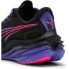 imagePUMA Womens Velocity Nitro Running Shoes SneakerPuma BlackDark Amethyst