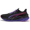 imagePUMA Womens Velocity Nitro Running Shoes SneakerPuma BlackDark Amethyst