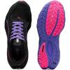 imagePUMA Womens Velocity Nitro Running Shoes SneakerPuma BlackDark Amethyst