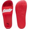 imagePUMA mens Formula 1 Leadcat 20 Slide SandalsPop Redwhite Ah25