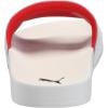 imagePUMA mens Formula 1 Leadcat 20 Slide SandalsWhitepop Red