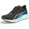 imagePUMA Mens Electrify Nitro Running Shoes SneakerPuma Blackmint Meltspeed Blue