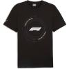 imagePUMA Mens Formula 1 Essentials Graphic TShirtPuma Black