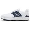 imagePUMA Mens Ignite Elevate 2 Tour Golf ShoesPuma Whitedeep Navy