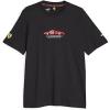 imagePUMA Mens Scuderia Ferrari Race Graphic Crew Neck Short Sleeve Casual Tops Casual  BlackPuma Black