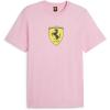 imagePUMA Mens Standard Scuderia Ferrari Race Shield TeePink Lilacss24