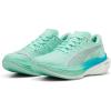 imagePUMA Womens Deviate Nitro 3 Fade Running Sneakers Shoes  OrangeMint MeltSpeed Blue