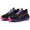 imagePUMA Womens Velocity Nitro Running Shoes SneakerPuma BlackDark Amethyst