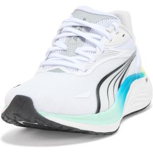 imagePUMA Mens Electrify Nitro Running Shoes SneakerPuma Whitemint Meltspeed Blue