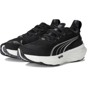 imagePUMA Mens Foreverrun Nitro SneakerBlackWhite