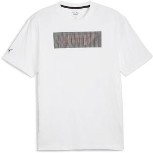 imagePUMA Mens Formula 1 Graphic Logo TShirtPuma White