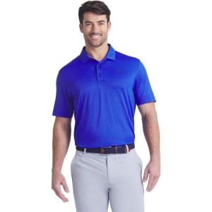 imagePUMA Mens Icon Heather Polo 20Festive Blue Heather