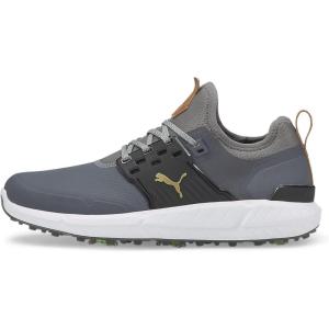 imagePUMA Mens Ignite Articulate Golf ShoeQuiet ShadePuma Team GoldPuma Black