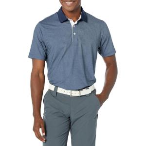 imagePUMA Mens Mattr Circular PoloNavy Blazerash Gray