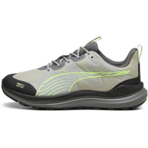 imagePUMA Mens Reflect Lite TrailSneakerPtxsmokey Graypuma Blackfizzy Apple